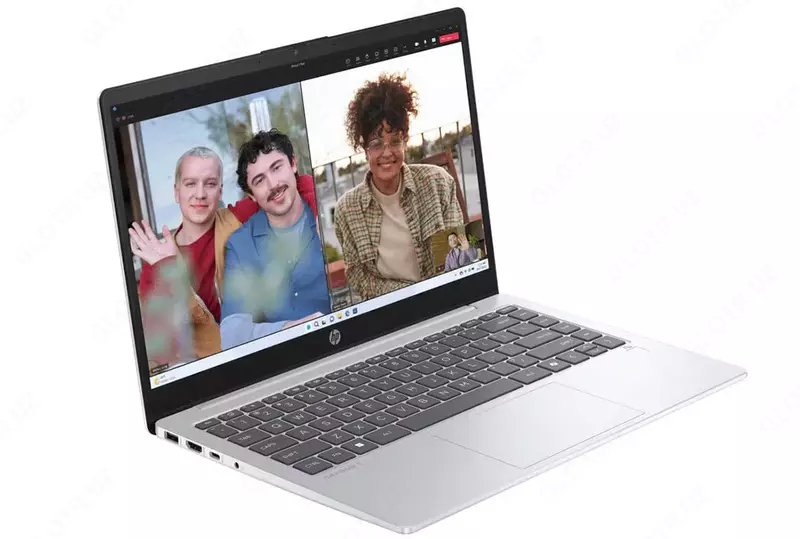 Ноутбук "HP" Omnibook 3, 14.0" 2K, R5 40, 8GB, 512GB, Integrated (Арт. - D73LTEA) Серебристый