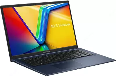 Ноутбук "ASUS" Vivobook 17 X1704VA-AU1017, 17", 16GB, 512GB, Intel Core 5 120U, Integrated (Арт. - 90NB13X2-M00J00) Синий