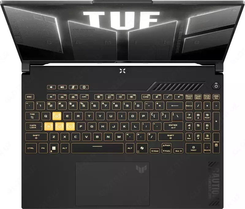 Игровой ноутбук "ASUS" TUF F16 FX607VJB-RL103, 16.0" WUXGА, Core 5 210H, 16GB, 512GB, RTX 3050/6ГБ (Арт. - 90NR0MZ6-M005K0) Серый