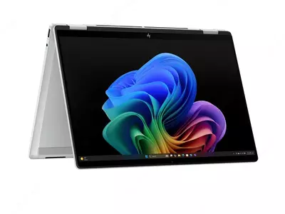 Ноутбук "HP" OMNIBOOK X FLIP NG AI PC x360, 14"2К, 32GB, 1ТB, Intel Ultra 7-256V, Integrated (Арт. - C09FYEA) Серебристый