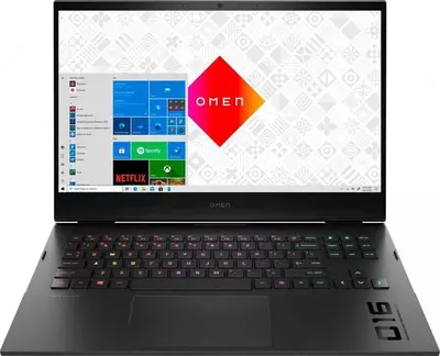 Игровой ноутбук "HP" OMEN, 16.0" 2К, Core 7 240H, 16GB, 512GB, RTX 5060/8ГБ (Арт. - D73M2EA) Черный