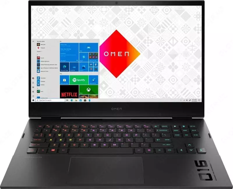 Игровой ноутбук "HP" OMEN, 16.0" 2К, Core 7 240H, 16GB, 512GB, RTX 5060/8ГБ (Арт. - D73M2EA) Черный