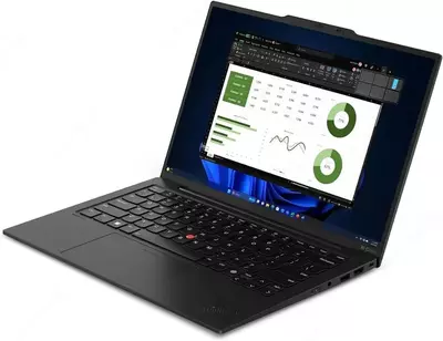 Ноутбук "Lenovo" ThinkPad X1 Carbon, 14" 2.8К, Ultra 7 258V, 32GB, 512GB, Integrated (Арт. - 21NS004LFW) Черный