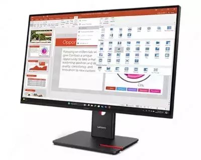 Монитор "Lenovo" ThinkVision T27-40, 27" FHD/1920x1080, 120Hz, 4ms, 1500:1 (Арт. - 64A5MAT6EU) Black