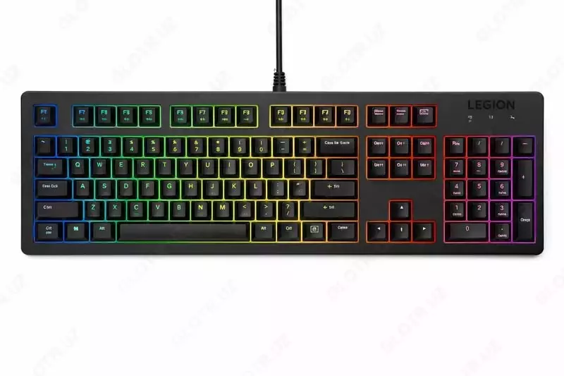 Игровая клавиатура (проводная) "Lenovo" Legion K310, RGB, USB2.0 (Арт. - GY41N91872)