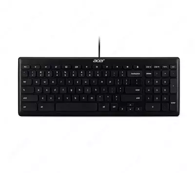 Проводная клавиатура "Acer" AKB910, Chrome OS 1.8M, USB, US int, Brown Box (Арт. - GP.KBD11.00S)