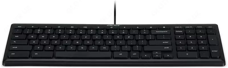 Проводная клавиатура "Acer" AKB910, Chrome OS 1.8M, USB, US int, Brown Box (Арт. - GP.KBD11.00S)