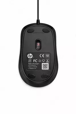 Проводная мышь для ПК "HP" 100 Wired Mouse (Арт. - 6VY96AA) Черная