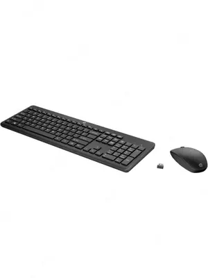 Беспроводной комплект клавиатура и мышь "HP" 235 Black (Арт. - 1Y4D0UT)