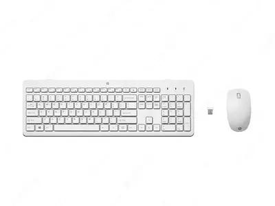 Комплект клавиатура и мышь "HP" 230 Wireless Mouse and Keyboard Combo White RUSS (Арт. - 3L1F0AA)