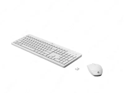 Комплект клавиатура и мышь "HP" 230 Wireless Mouse and Keyboard Combo White RUSS (Арт. - 3L1F0AA)