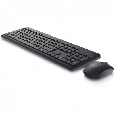 Комплект клавиатура+мышь (беспроводной) "Dell" KM3322W, Russian QWERTY Black (Арт. - 580-AKGH)