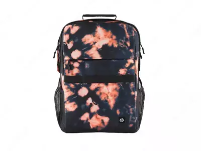 Рюкзак "HP" Campus XL, 16.1" Tie dye Backpack (Арт. - 7K0E3AA) Черный/оранжевый