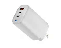   Acer GaN 65W quvvatlagichi  uch portli quvvatlagich  2 ta C tipidagi va 1 ta A tipidagi  Yevropa Ittifoqi va Buyuk Britaniya vilkasi (Mahsulot raqami - GP.ADT11.011)