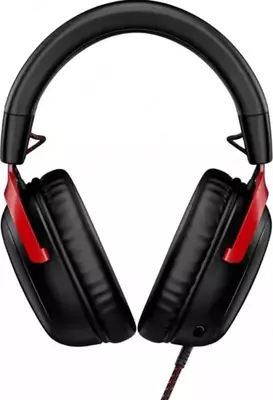 Игровые наушники (проводные) "HyperX" Cloud III Black/Red (Арт. - 727A9AA)