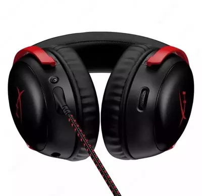 Игровые наушники (проводные) "HyperX" Cloud III Black/Red (Арт. - 727A9AA)