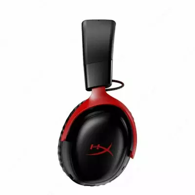 Игровые наушники (беспроводные) "HyperX" Cloud III S Wireless, Black/Red (Арт. - A59Z0AA)