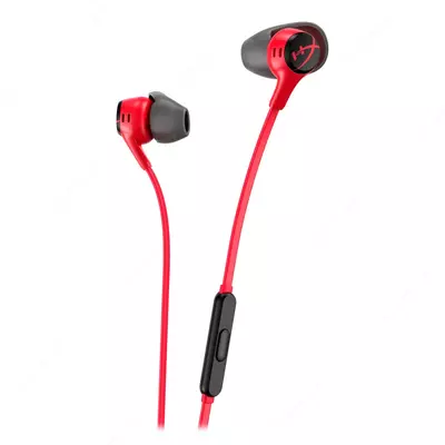 Игровые мобильные наушники (проводные) "HyperX" Cloud Earbuds II, Red (Арт. - 705L8AA)