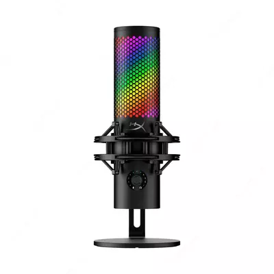 Полнофункциональный микрофон (USB) "HyperX" QuadCast 2 S, RGB (Арт. - 9A273AA) Black