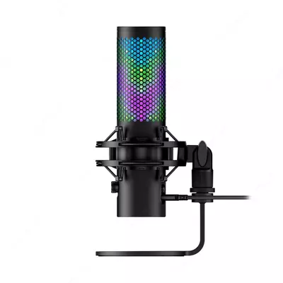 Полнофункциональный микрофон (USB) "HyperX" QuadCast 2 S, RGB (Арт. - 9A273AA) Black