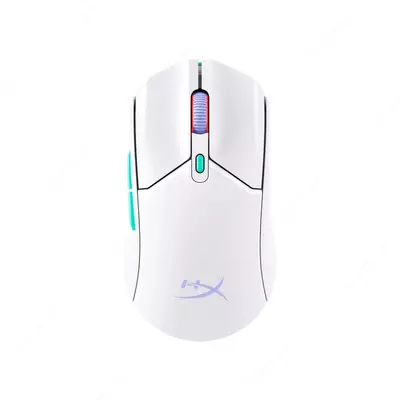 HyperX Pulsefire Haste 2 yadroli simsiz o'yin sichqonchasi (Mahsulot raqami 8R2E7AA) Oq rang
