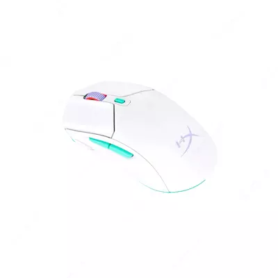 HyperX Pulsefire Haste 2 yadroli simsiz o'yin sichqonchasi (Mahsulot raqami 8R2E7AA) Oq rang