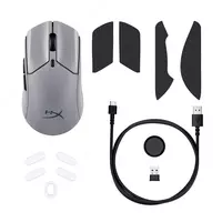  Мышь игровая HyperX Pulsefire Pulsefire Haste 2 Pro 4K Wireless (Арт. - A1KY5AA) Серо/голубая - CITYCENTER