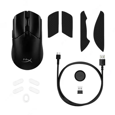 HyperX Pulsefire Haste 2 simsiz o'yin sichqonchasi (Mahsulot raqami 6N0B0AA) Qora