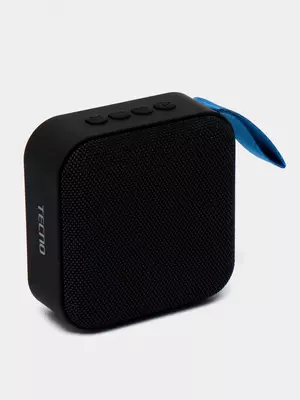 Tecno Square S1 Portativ Bluetooth Karnay, Qora (Mahsulot raqami 10304001)