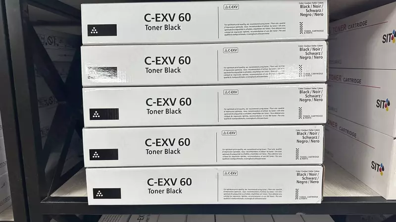 Canon C-EXV 60 Black Original Toner Kartridj (imageRUNNER 2425 / 2425i uchun)