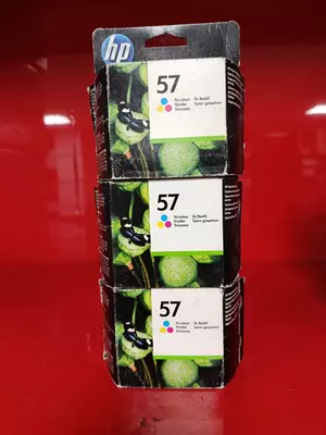 HP 57 Original Uch Rangli Inkjet Siyoh Kartriji (C6657A) — DeskJet, OfficeJet va Photosmart Printerlari Uchun