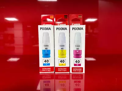 Комплект чернил Canon PIXMA GI-40 (Cyan/Yellow/Magenta) для СНПЧ