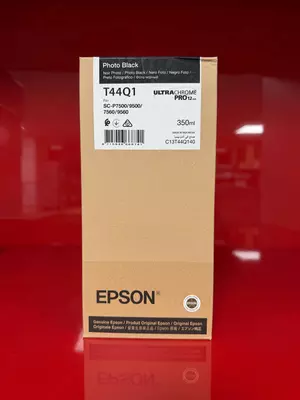 Epson UltraChrome PRO12 T44Q1 (C13T44Q140) Photo Black siyoh kartridji, 350ml (SureColor SC-P7500 / SC-P9500 / 7560 / 9560 uchun)