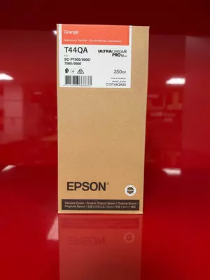 Картридж с чернилами Epson UltraChrome PRO12 T44QA (C13T44QA40) Orange, 350 мл (для SureColor SC-P7500 / SC-P9500 / 7560 / 9560)