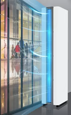 Вертикальные тепловые завесы RM-LC2500 Chakana savdo