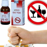 Капли для уменьшения тяги к никотину и алкоголю Go tox