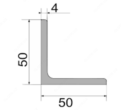 Уголок 50х4 (Бекабад)