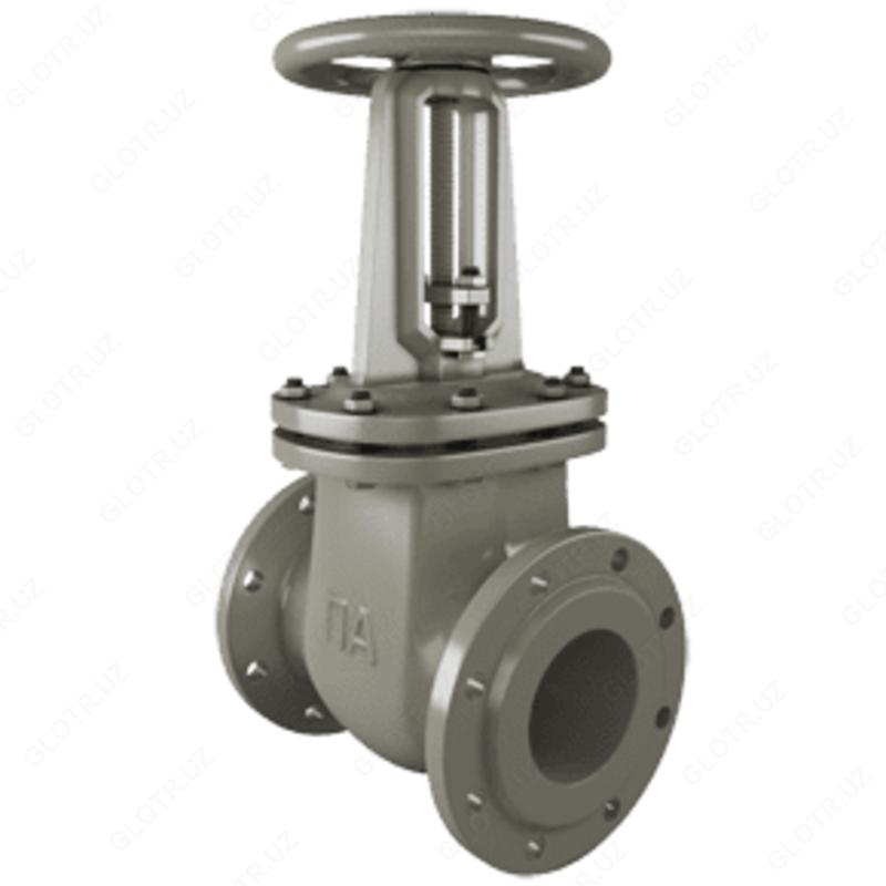 Задвижка чугунная 30ч39р Ду-200 РN16 с редуктором