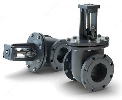 bosim PN-10 bo'lgan quyma temir eshik valfi