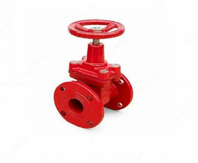 30ch39r rezina takozli DN-400 bosimi PN-16 bo'lgan eshik valfi