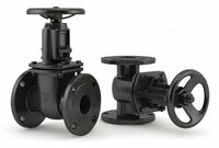 Задвижка чугунная 30ч6бр Д300мм (давление 1