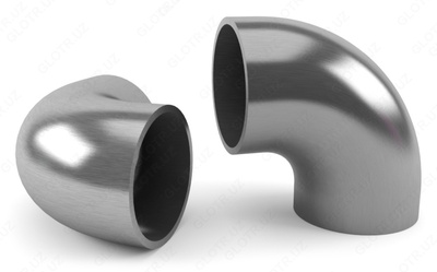 Отвод стальной бесшовный D = 89 х 5 мм