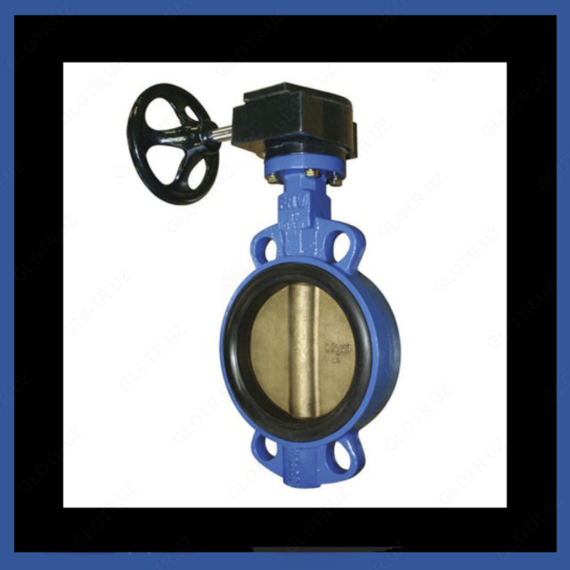 Затвор "Батерфляй" межфланцевый с редуктором сч 20 DN-50 - 199 800 сум