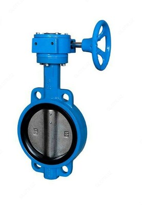 Затвор "Батерфляй" межфланцевый с редуктором сч20 DN-80 - 252 600 сум / шт.
