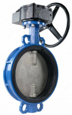 Затвор "Батерфляй" межфланцевый с редуктором вч45 DN-80 - 595 600 сум / шт.