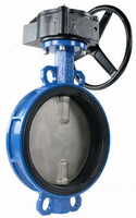 Затвор "Батерфляй" межфланцевый с редуктором вч45 DN-500