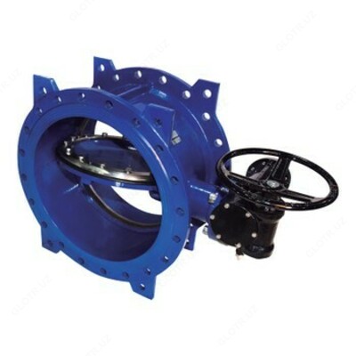 VCh 45 DN-200 vites qutisi bilan jihozlangan "Butterfly" kelebekli gardishli valf