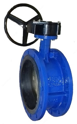 Затвор "Батерфляй" фланцевый с редуктором вч 45 DN-400 - 11 182 700 сум / шт.
