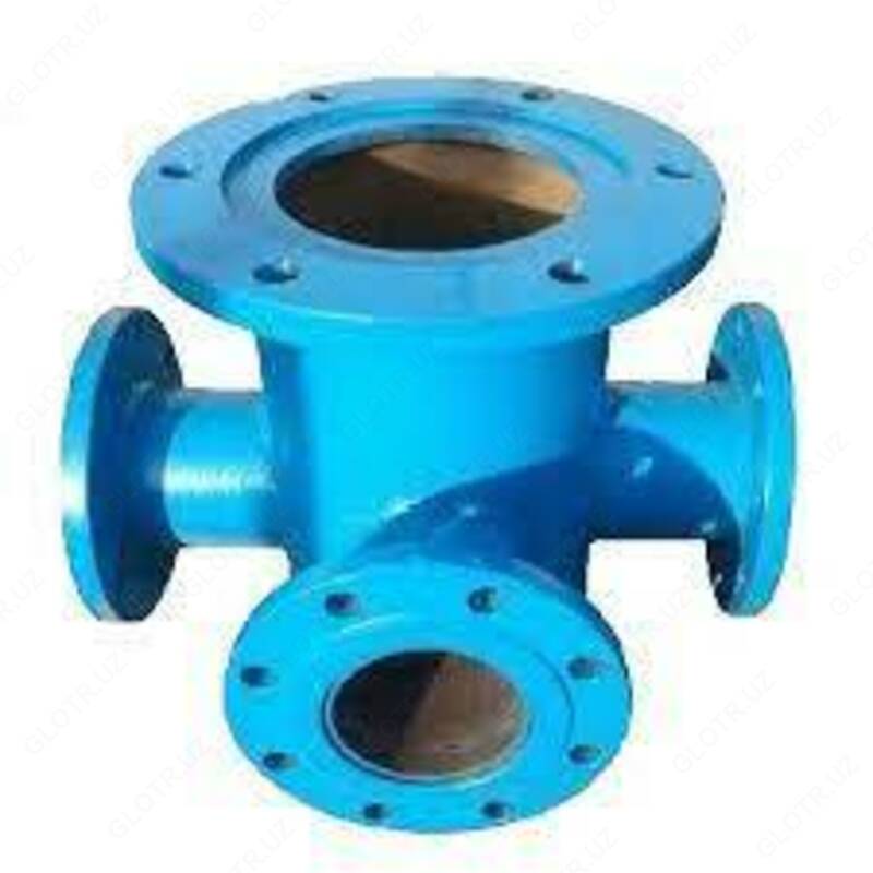 Подставка-тройник под пожарный гидрант фланцевая ППТФ (100х100)