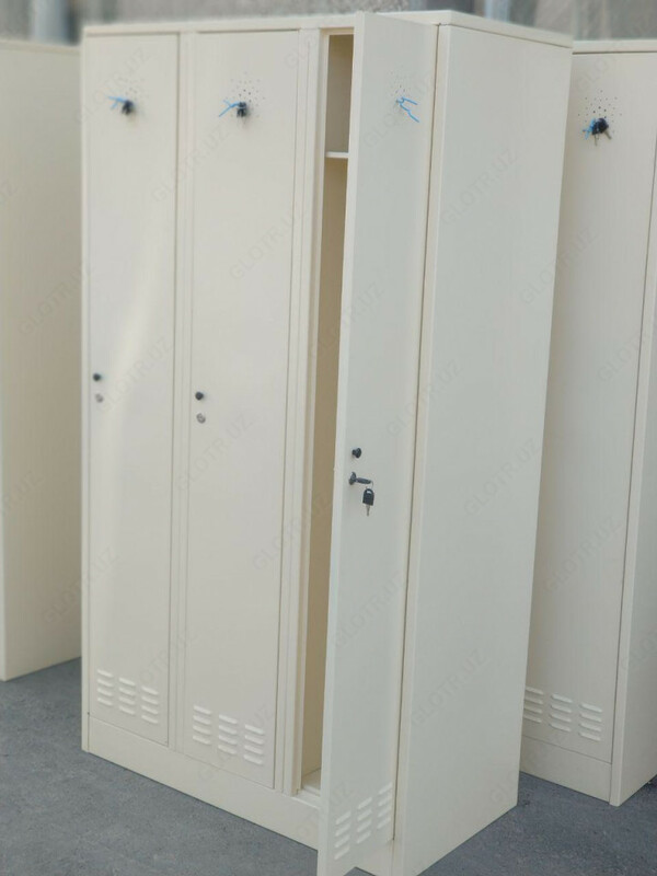 Шкаф металлический раздевальный на 3 секции - 1 200 000 сум